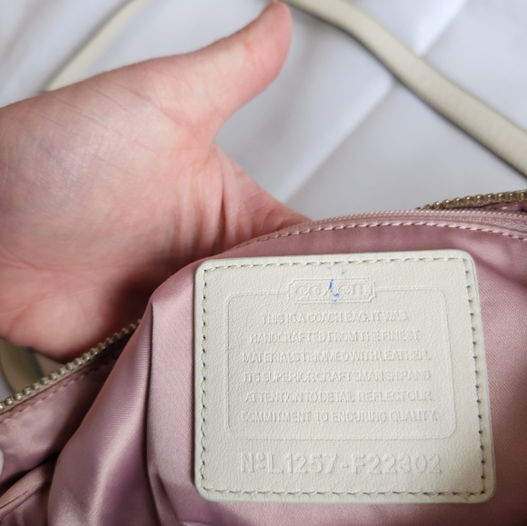 Coach Kristin Signature Cream Convertible Bag No. L1257-F22302 - Picture 5 of 11